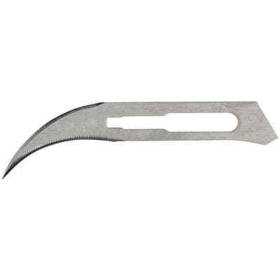 Miltex #12B Sterile Stainless Steel Surgical Blades, Double-Edge, Individually Wrapped, 100/Box, 4-312B thumbnail 16