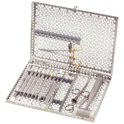 Hu-Friedy IMS Infinity Series Instrument Cassette, 12-Instrument with Accessory Area, Large, Gray, 11" x 1.25" x 8", IMN4121 thumbnail 6