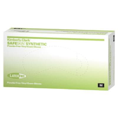 Halyard Safeskin Synthetic Powder-Free Vinyl Exam Gloves, Medium, 100/Box, 55032 thumbnail 6