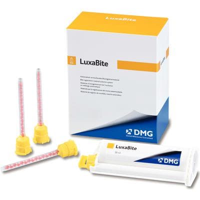 LuxaBite Rigid Bisacryl Bite Registration Material, Blue, Refill Kit, 50 ml Cartridge with 15 Automix Tips, 110560 thumbnail 13