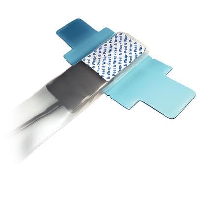 Crosstex BiteWing-Ease Barrier Sleeve, Small, Blue, 50/Bag thumbnail 10