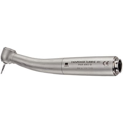 TwinPower Turbine High Speed Air Handpiece, Standard Head, Contra Angle, Autochuck Push Button, LED Fiber Optic, Triple Spray, 4H PAR-4HEX-O, Fits Morita Coupling, 16-5340888, 1/Pk thumbnail 7