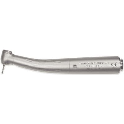 TwinPower Turbine UltraE High Speed Air Handpiece, Mini Head, Contra Angle, Autochuck Push Button, LED Light, Triple Spray, 4H PAR-4HUEX-O thumbnail 7