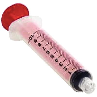 CanalPro Color Luer Lock Irrigation Syringe, 10 mL, Red, Disposable, Latex-Free, 50/Box, 60011173 thumbnail 13