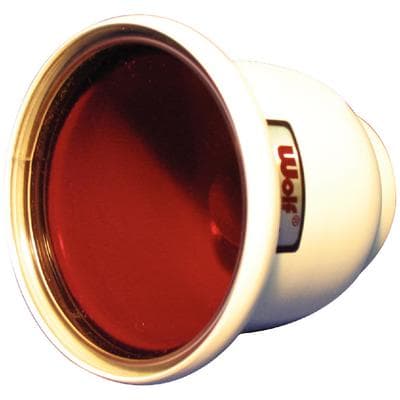 Flow X-Ray Economy Circular Safelight, 3" Diameter, Wall Mount, Screw-In, Aluminum Housing, FLO-19104, 1/Pkg thumbnail 2