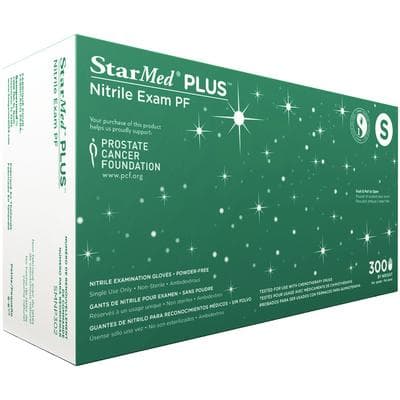 Sempermed StarMed Plus PF Nitrile Exam Gloves, Powder Free, Non-Sterile, Small, Purple, 300/Box, SMNP302 thumbnail 15