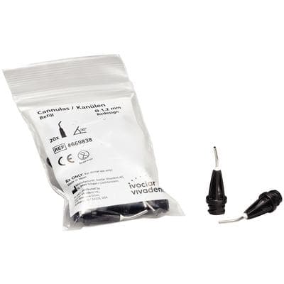 Tetric EvoFlow Luer-Lock Cannula Applicator Tips, 1.2 mm, Black, 20/Pack, 669838 thumbnail 10