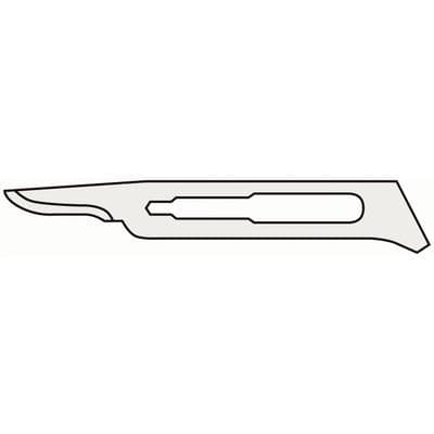 J Morita Feather Micro Surgical Blade #15C, Stainless Steel, Sterile, 100/Pack, 27-05350007 thumbnail 4