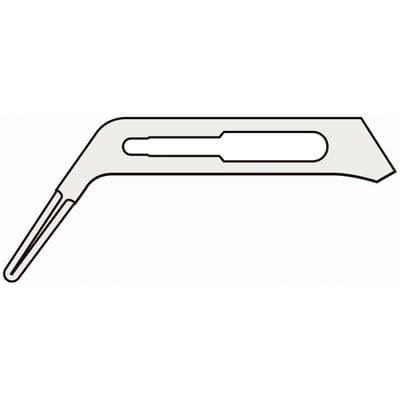 J. Morita Feather Microsurgical Blades #390C, Stainless Steel, Double-Sided, Sterile, 10/Pk, 27-07971007 thumbnail 12
