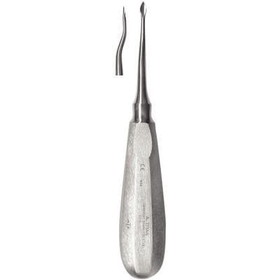 A. Titan #60B Bone Preservation Elevator, Angled Offset Spade Tip, 4mm, Single End, Stainless Steel, 1/Pk thumbnail 9