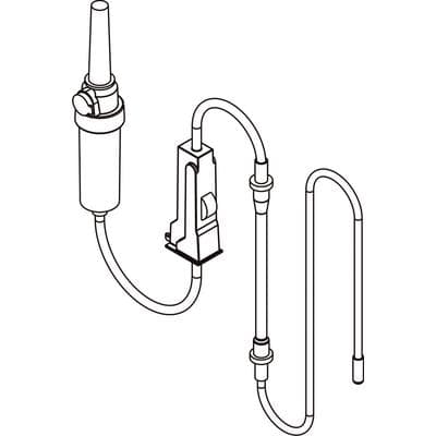 W&H Implantmed/Elcomed Irrigation Tubing, 2.2 m, Disposable, 6/Pkg, 04363600 thumbnail 12
