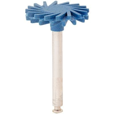 Meisinger LUSTER Twist Porcelain Polisher, Medium Grit, Blue, 14 mm, Right-Angle (RA), 2/Pkg, 9771M-140-RA thumbnail 13