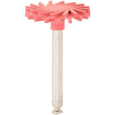 Meisinger LUSTER Twist Porcelain Polisher, Fine (Pink/Red), 14mm, RA Shank, 2/Pkg, 9771F-140-RA thumbnail 14