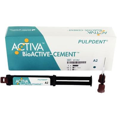 Activa BioActive Cement, Single Pack, A2 Opaque, 5 mL Syringe + 20 Automix Tips, VC1A2 thumbnail 22