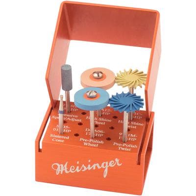 Meisinger Twist Polisher Lab Kit for Zirconia (GC03), Extraoral, According to Dr. Greg Campbell thumbnail 11