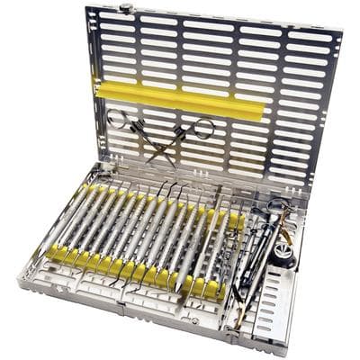 Hu-Friedy IMS™ Signature Series® Collection Total Restorative Standard Set-Up, Yellow, 16-Instrument Cassette, IMRESTOR thumbnail 8
