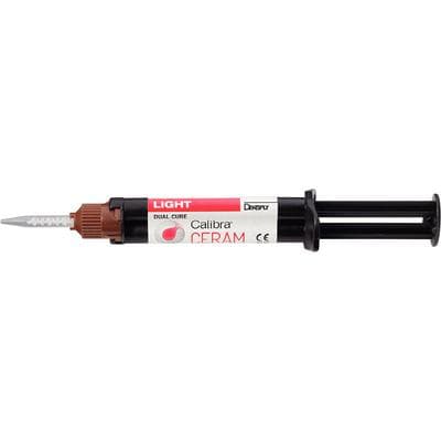 Calibra Ceram Dual-Cure Automix Adhesive Resin Cement Syringe Refill, Light Shade, 4.5 g, 1 Syringe + 10 Mixing Tips, 607191 thumbnail 14