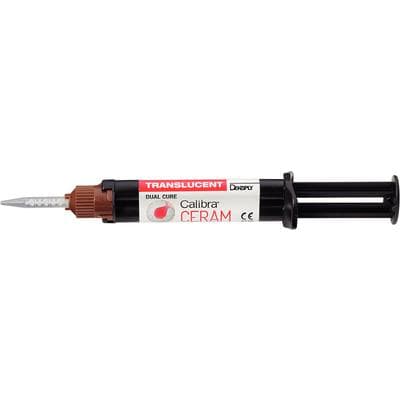 Calibra Ceram Dual Cure Automix Adhesive Resin Cement, Syringe Refill, Translucent, 4.5 g, 1/Pk, 607194 thumbnail 15