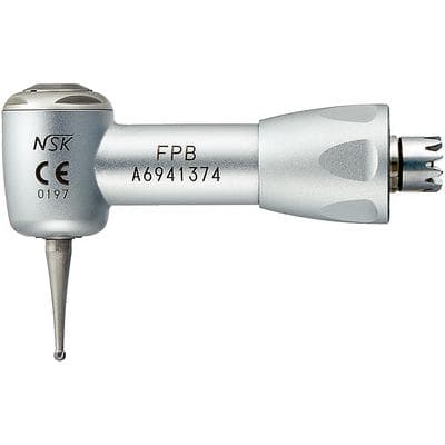 NSK America EX Series Low Speed Contra Angle Head, Air Powered, Push Button Autochuck, No Spray, FPB-Y thumbnail 5