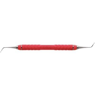 Hu-Friedy EverEdge 2.0 Nevi 2 Posterior Sickle Scaler, Double-Ended, Resin 8 Colors Handle (Red), SCNEVI2C8E2 thumbnail 13