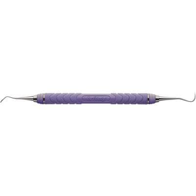 Hu-Friedy EverEdge 2.0 H5/Nevi 1 Anterior Sickle Scaler, Double End, Resin 8 Colors Purple Handle, SNEV1/H5C8E2 thumbnail 6