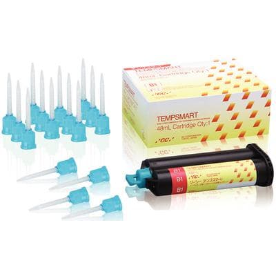 GC TempSmart Temporary Crown & Bridge Material, Shade B1, 48 mL 1:1 Cartridge with 16 Mixing Tips, 009396 thumbnail 9