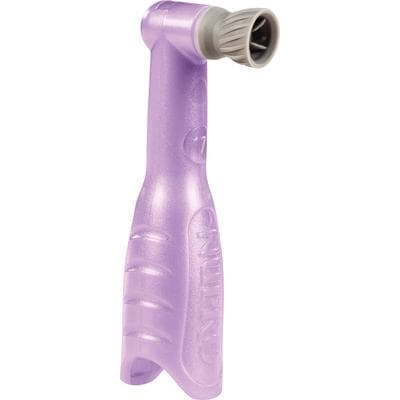 NUPRO Freedom Slim Disposable Prophy Angles, Spiral Cup, 90 Degree, Lavender Pearl, Latex-Free, 200/Box, 965773 thumbnail 10