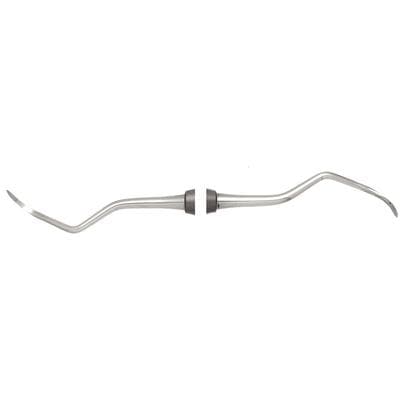 Nordent XDURA Posterior Sickle Scaler #204, Double-Ended, DuraLite Round Handle, Stainless Steel, RENS204 thumbnail 7