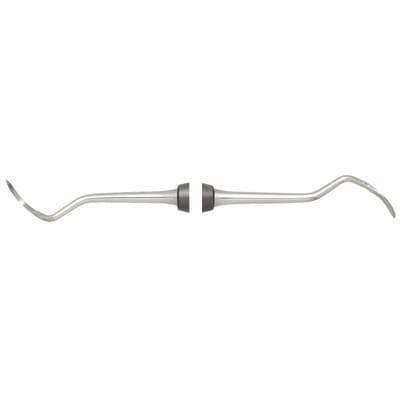 Nordent XDURA Posterior Sickle Scaler #204S, Double-Ended, DuraLite Round Handle, Stainless Steel, RENS204S thumbnail 9