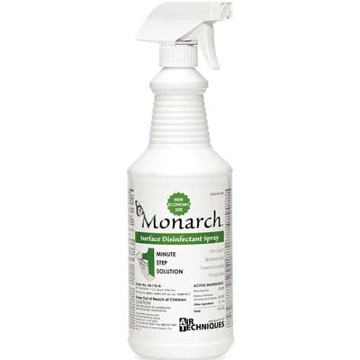 Air Techniques Monarch Surface Disinfectant Spray, 32 oz Bottle, H6110-N thumbnail 13