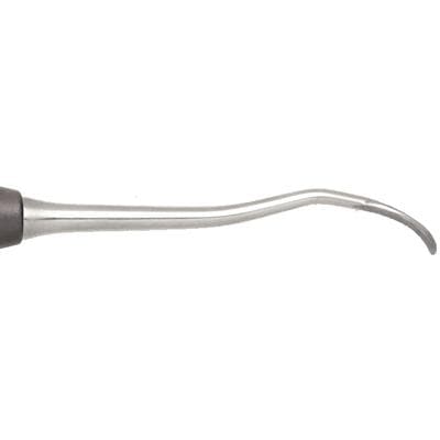 XDURA Posterior Sickle Distal Scaler #204SD, Double-Ended, DuraLite Round Handle, Stainless Steel, RENS204SD thumbnail 9