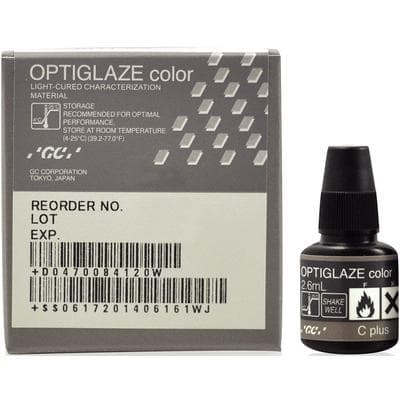GC America OptiGlaze Color C Plus Light-Cured Nano-Filled Characterization Coating, 2.6 mL Bottle, #8411 thumbnail 17