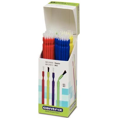 Benda® Brush Mini Disposable Applicator, Fine Point, White Bristles, Assorted Colors, 144/Box, 370111 thumbnail 21