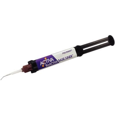 Pulpdent ACTIVA BioACTIVE-Base/Liner Single Pack, 5 mL / 7 g Syringe with 20 Automix Tips, VB1 thumbnail 27