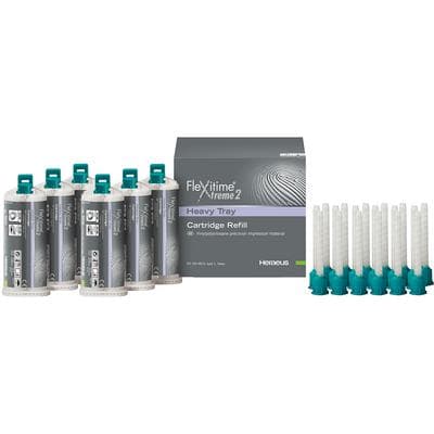 Flexitime Xtreme 2 VPS Impression Material, Heavy Tray Refill, 50 mL Cartridges, 6/Pk, 66044885 thumbnail 11