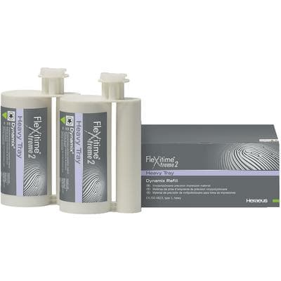 Flexitime Xtreme 2 Heavy Body Tray Dynamix VPS Impression Material, 380 mL Cartridge, 2/Pkg, 66065537 thumbnail 10