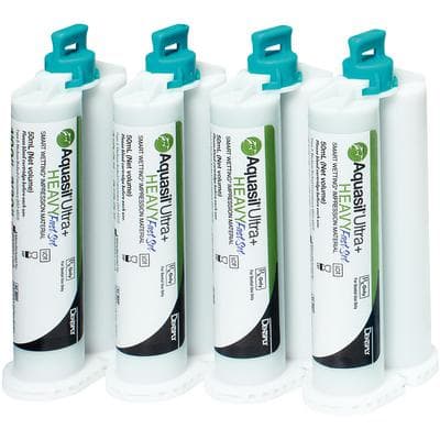 Aquasil Ultra+ Smart Wetting VPS Impression Material, Heavy Body, Fast Set, 50 ml Cartridge, Mint, Light Green, 24/Pk, 678626 thumbnail 13