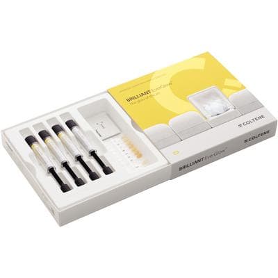 BRILLIANT EverGlow Universal Hybrid Composite Starter Kit, Syringe Delivery, 4 x 3 g Syringes (A1/B1, A2/B2, A3/D3, BL Trans), 60019732 thumbnail 4