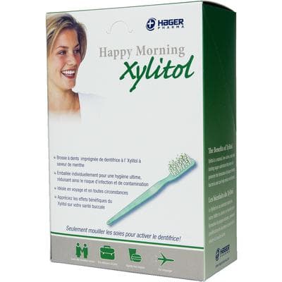 Happy Morning Xylitol Disposable Pre-Pasted Toothbrush with Mint Toothpaste, Individually Wrapped, 50/Box, 605496 thumbnail 12