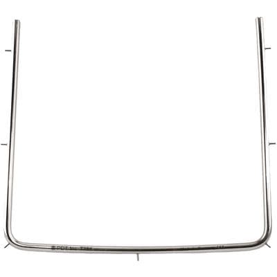 Paradise Dental Technologies Rubber Dam Frame, Stainless Steel, 4" x 4", T786 thumbnail 6