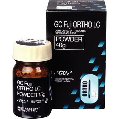 GC Fuji Ortho LC Light-Cure Resin-Reinforced Glass Ionomer Orthodontic Cement, Powder Refill, 40 g Bottle, 000029 thumbnail 24