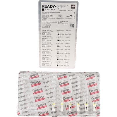 Dentsply Maillefer READYSTEEL FlexoFile #17, 21mm, Stainless Steel, Sterile, 6/Pk, 6831721 thumbnail 11