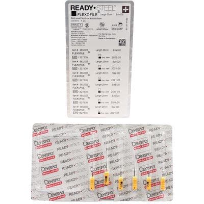 Dentsply Maillefer READYSTEEL FlexoFile #20, 25mm, Yellow, Sterile, 6/Pk, 6832025 thumbnail 13
