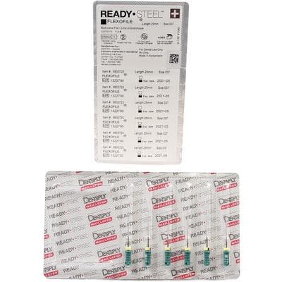 Dentsply Maillefer READYSTEEL FlexoFile #37 (Green/Orange), 25mm, Sterile, 6/Pack, 6833725 thumbnail 9