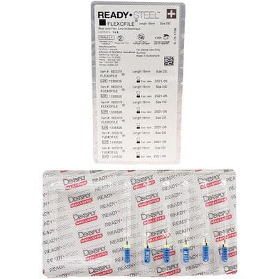 Dentsply Maillefer READYSTEEL FlexoFile #30, 18mm, Blue, Sterile, Pack of 6 (Ref 6833018) thumbnail 8