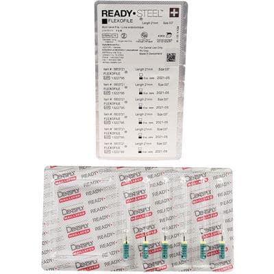 Dentsply Maillefer READYSTEEL FlexoFile #37, 21mm, Sterile, Green, Pack of 6, 6833721 thumbnail 9