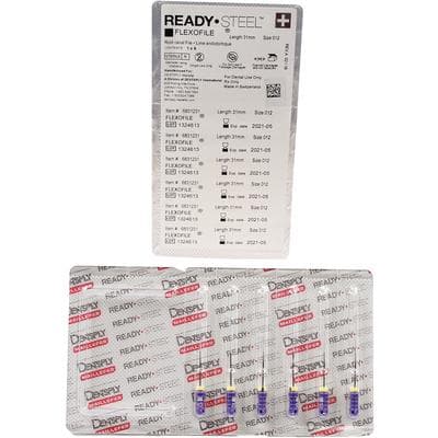 Dentsply Maillefer READYSTEEL FlexoFile #12, 31mm, Sterile, 6/Pack (6831231) thumbnail 11