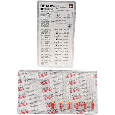 Dentsply Sirona Maillefer READYSTEEL FlexoFile #55, 21mm, Sterile, Red, 6/Pk, 6835521 thumbnail 12