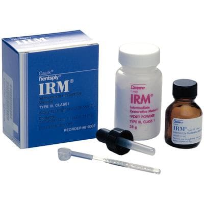 Dentsply IRM Intermediate Restorative Material, Complete Package, Ivory, 38 g Powder + 14 mL Liquid, 610007, 1/Pk thumbnail 23