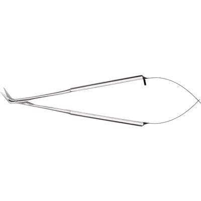Hu-Friedy Swiss Perio Microsurgical Scissors, Castroviejo, 45° Angle, Curved, Stainless Steel, 7.047", SPSPV45 thumbnail 3